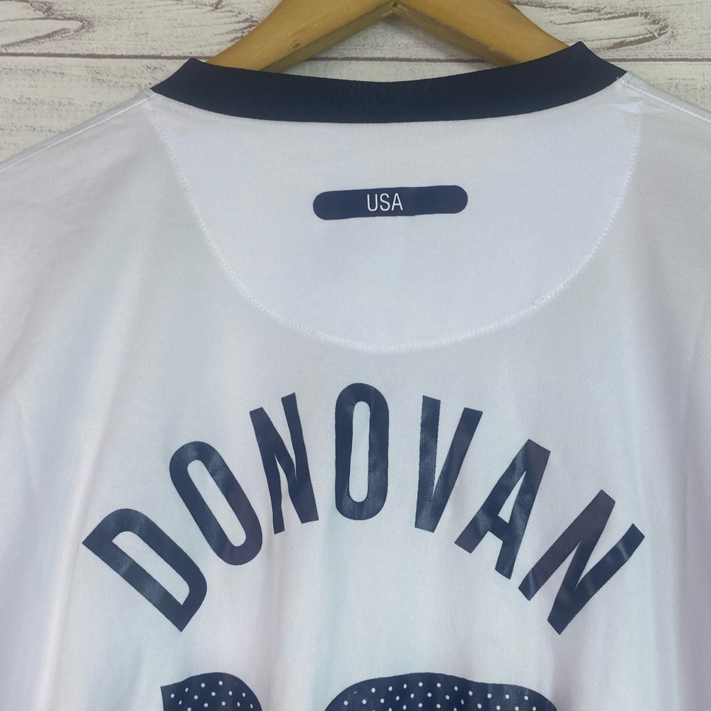 Vintage Nike 2014 FIFA World Cup Cup Brazil USA #10 Donavan Men’s Jersey - Picture 11 of 13